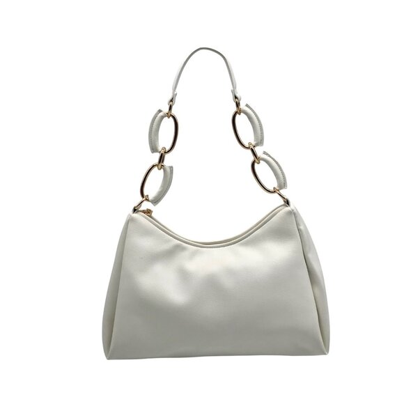 I.N.C. International Concepts Vanilla Nattah Chain Convertible Shoulder Bag - Picture 1 of 11